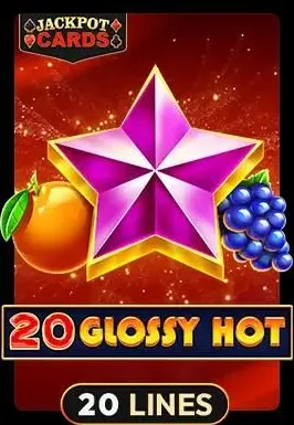 Slot 20 Glossy Hot con Jackpot Cards